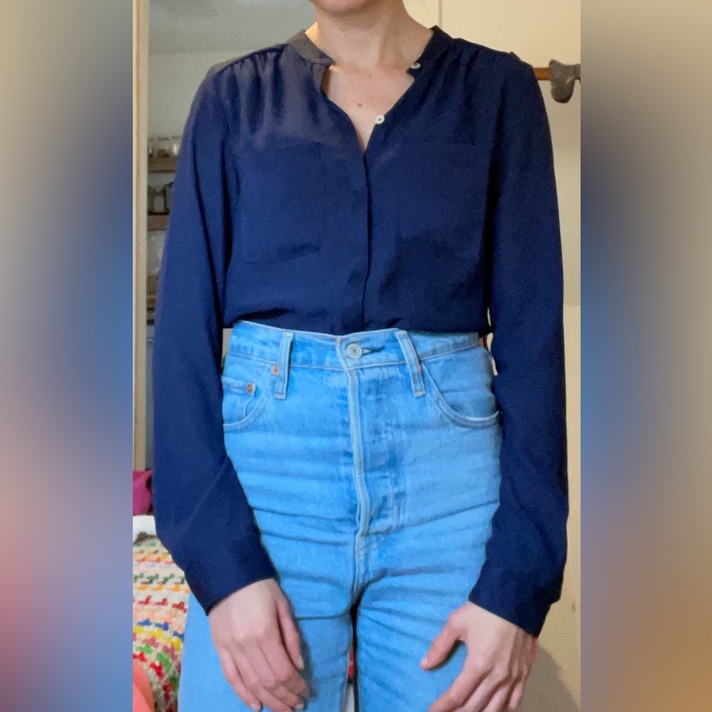 H&M Silk Blouse